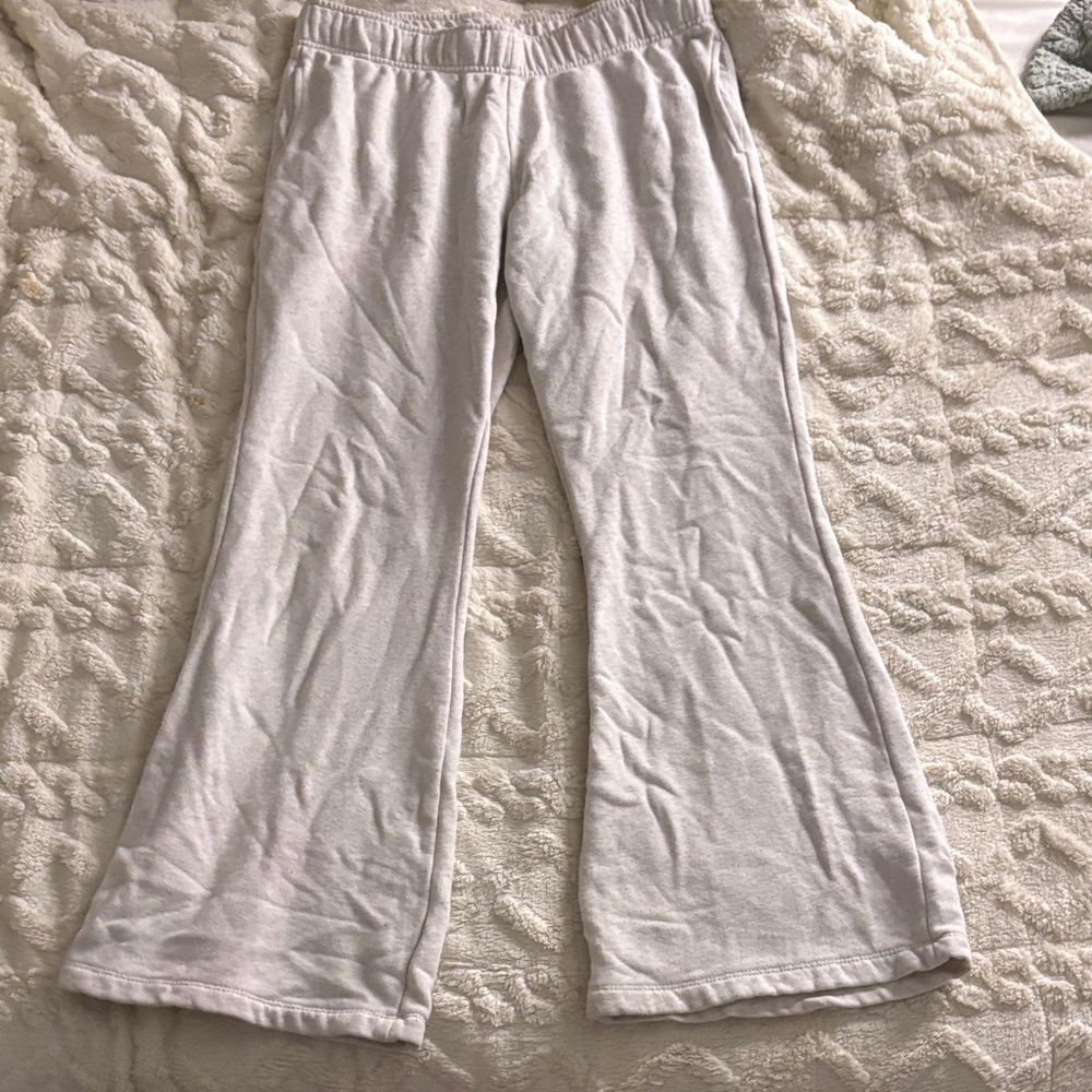 Target Wide Leg White Lounge Pants